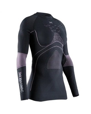 X-Bionic Energy Accumulator 4.0 Langarm Rundhals Damen Shirt, Charcoal