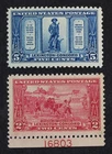 CKStamps: US Stamps Collection Scott#618 619 Mint NH OG Large Margins