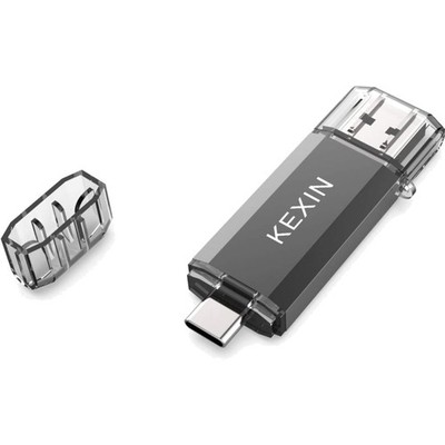 USB Stick, USB-C, 256GB, Dual, OTG, Android, Flash, Speicher, schwarz