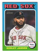 2024 Topps Heritage #566 KENLEY JANSEN Boston Red Sox
