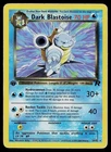 Pokemon Card Team Rocket Dark Blastoise 20/82 1st Edition Rare