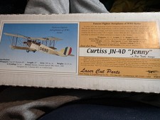 Dare Design Balsa Wood Airplane. Curtiss Jn-4d "Jenny" Never Built.