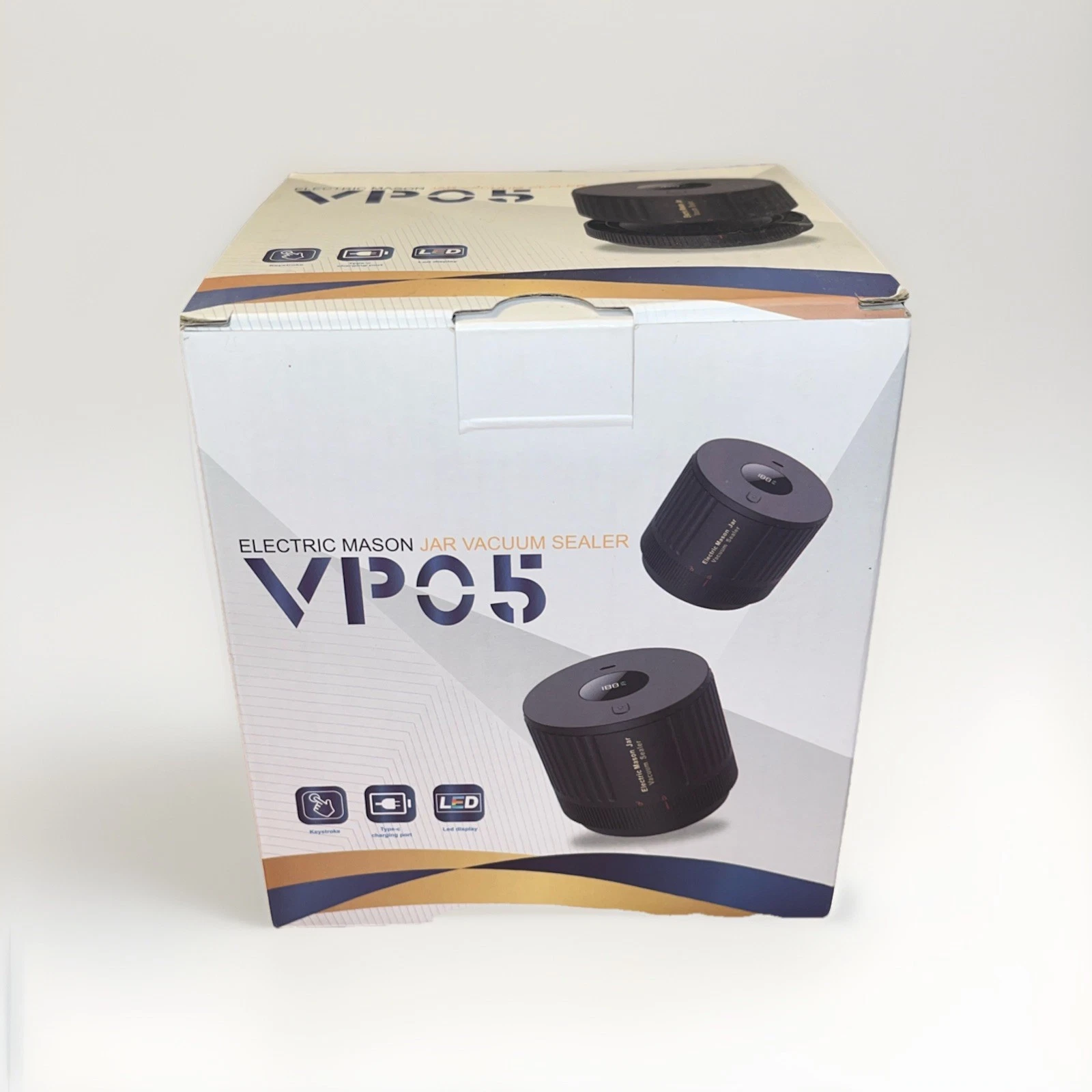 VP05 Mason Jars Electric Vacuum Sealer Kit for Food Vacuum Sealer