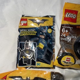 LEGO Lot 4 Poly Bag Rare 5004929 , 30301 , 211701 , 5004930 Batman Exclusive New