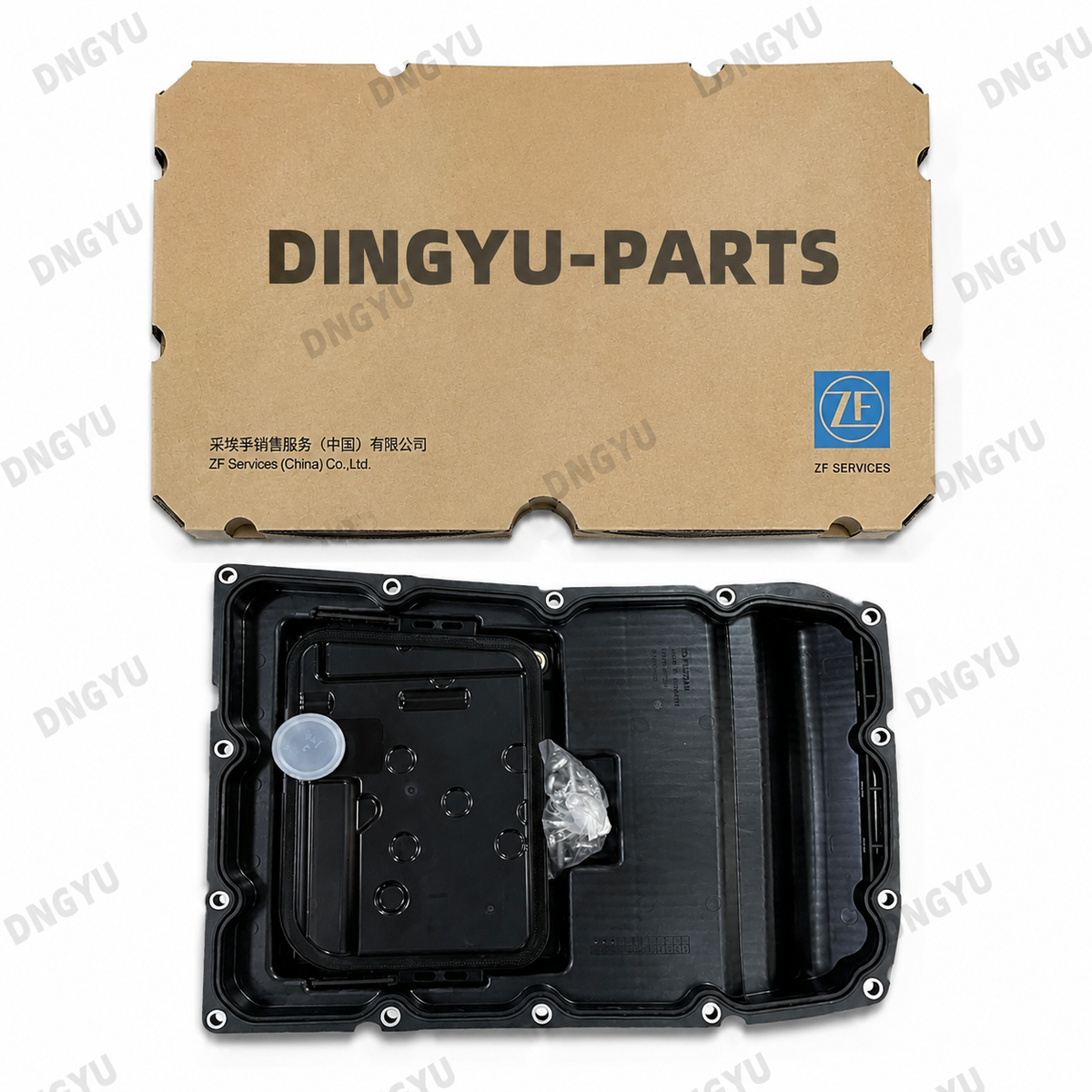 OEM ZF Transmission oil pan with filter For Porsche Panamera 970