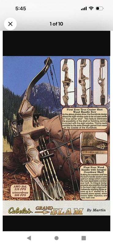 Rare/Vintage Martin Grand Slam Compound Bow