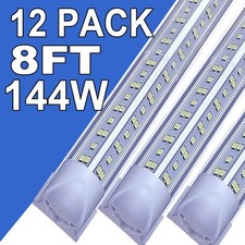 8ft Led Garage Lights 8' Led Shop Lights 144w Led Shop Light Fixture 6500k Led