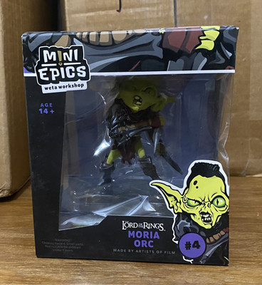 Weta Mini Epics Moria Orc #4 Vinyl Figure Lord of the Rings Collectible Figurine