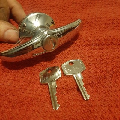 1961-1980 MG Midget, Sprite, Austin Healey Rear Trunk Boot Lid Handle Lock  