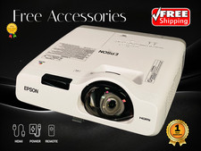 Epson PowerLite 530 3LCD Projector Short-Throw 3200 Lumens 4K 1 Year Warranty