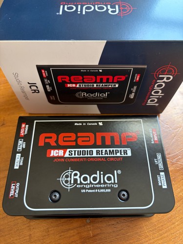Radial Reamp JCR Passive Reamper. EXCELLENT Condition. Ships FREE via UPS.