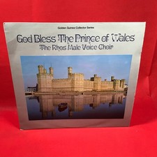 THE RHOS MALE VOICE CHOIR God Bless The Prince Of Wales 1968 UK vinyl LP Charles