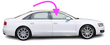 Fits:2011-2018-Audi A8,A8L,S8 Sedan Passenger Side Front Right Door Window Glass