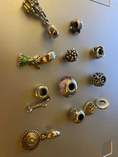 AUTHENTIC PANDORA 925 ALE ASSORTED CHARM BEADS