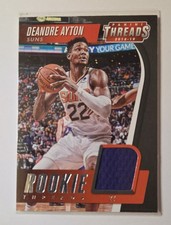 2018-19 Panini Threads - Rookie Threads DeAndre Ayton #RT-DA (MEM, RC)