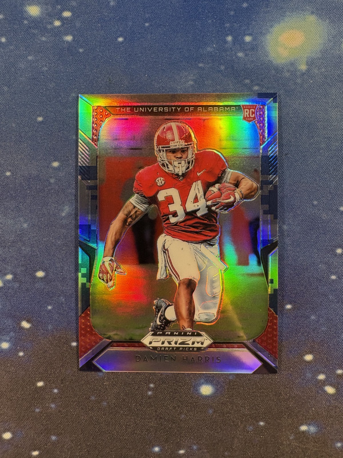 Damien Harris Panini Prizm Draft Picks #106 Camo