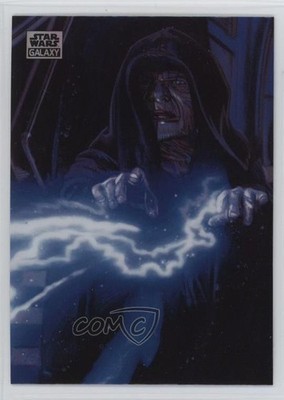 2025 Chrome Star Wars Galaxy Refractor Tommy Lee Edwards Emperor Palpatine 19lz