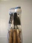 3-Piece Wood Handle Garden Tool Set (Trowel, Transplanter And Cultivator)