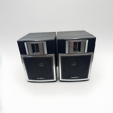 VINTAGE Sony Speakers Pair for CFS-W360 BLACK Boombox REPLACEMENT TESTED WORKS