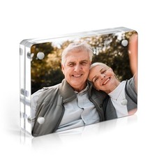 Vowcarol 2.5 x 3.5 Picture Frame, Wallet Size x inches, Clear