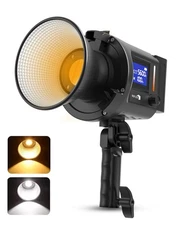 REFLEX Handheld Pro LED Spotlight. 3200-5600K 18000lux/1m CRI97 12 Effects