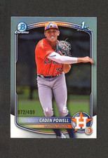 2025 Bowman Chrome Prospects - Caden Powell (RC) 1st Refractor /499 #BCP-212
