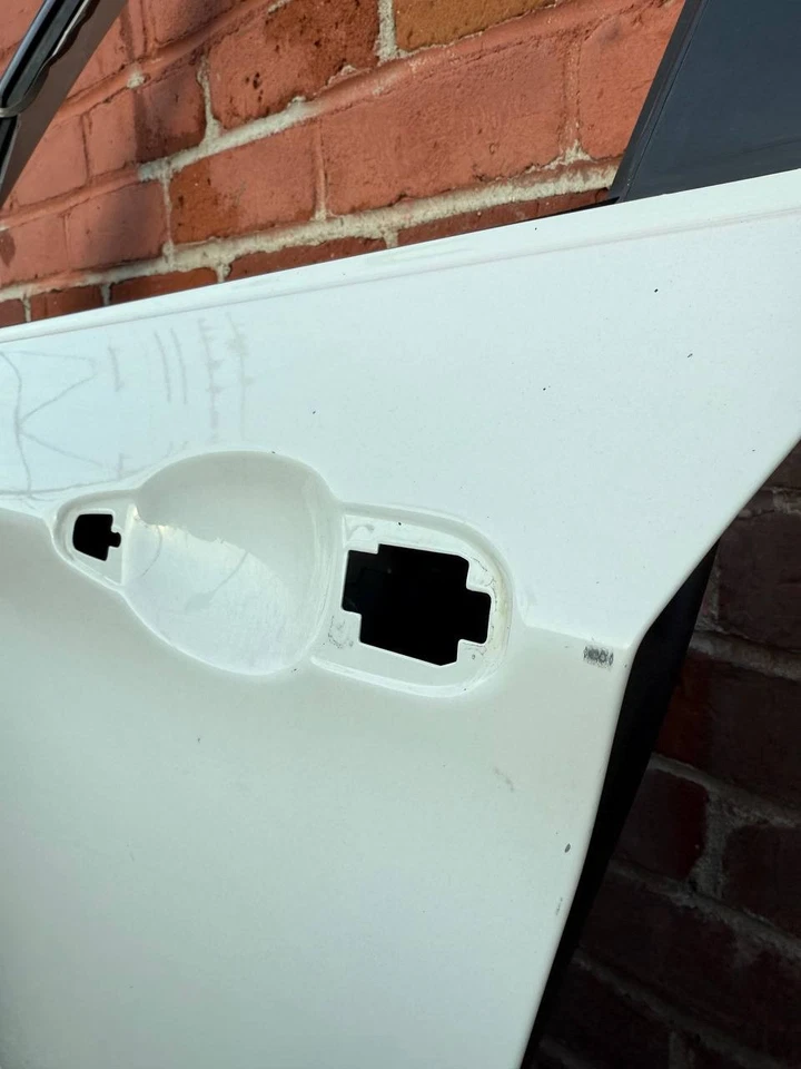 2011 - 2017 BMW X3 E84 OEM ESPELHO RETROVISOR DIANTEIRO ESQUERDO LADO DO MOTORISTA PRETO - Imagem 4 de 4