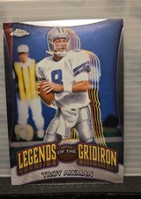 2024 Topps Chrome - Legends of the Gridiron Troy Aikman #LOG-17