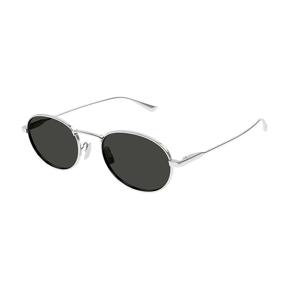 NUOVI OCCHIALI DA SOLE SL799 002 SAINT LAURENT UNISEX ARGENTO OCCHIALI ROTONDI