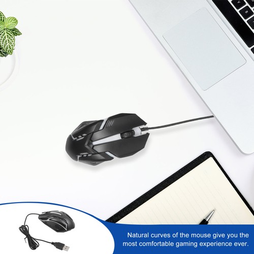 1 Set Keyboard Mouse Backlit Keyboard Mouse Desktop Computer Accessories - 第 5/12 張圖片