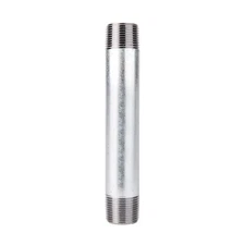 BK Products 3/4 in. MPT x 6 in. L Galvanized Steel Nipple (Pack of 5)