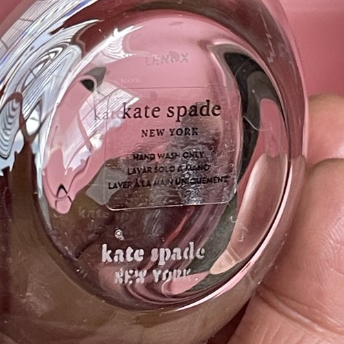 Lenox Kate Spade Larabee Dot bicchieri da vino senza stelo 12 oz, set di 4 - Foto 15 di 18