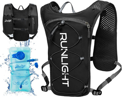 Running Vest for Women Men Lightweight Hydration Backpack Pack with 1.5L Water B