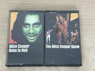 Alice Cooper - 2 USA Cassette Tape Lot - Goes To Hell & The Alice Cooper Show