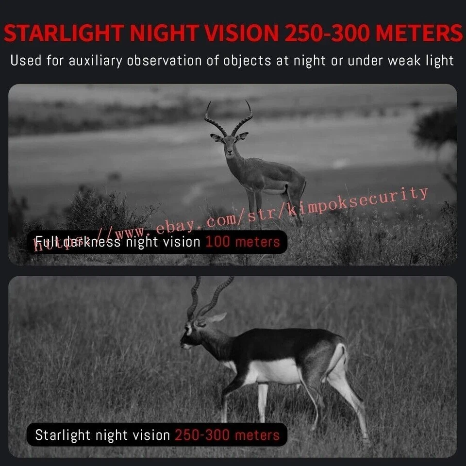 NVG30 Helmet Night Vision Monocular Wide View 40° 940nm WIFI Digital Starlight - Image 2 of 4