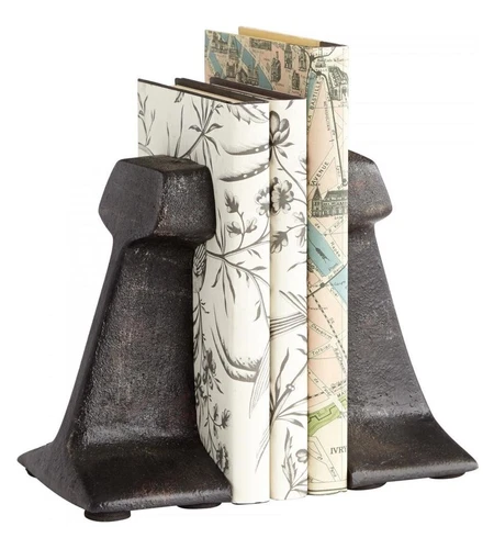 Zinc 7 Inch Tall Smithy Bookends - Picture 1 of 1