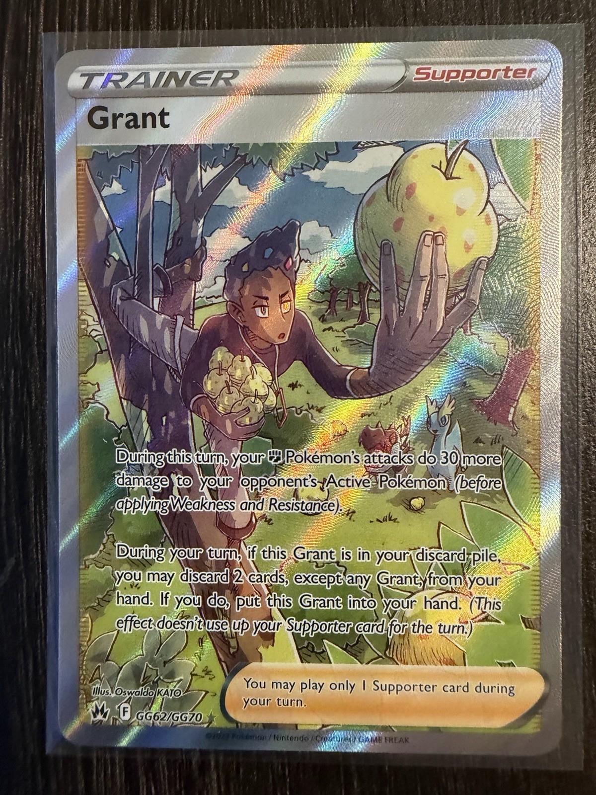 Pokémon TCG: Grant GG62/GG70 - Crown Zenith: Galarian Gallery - NM