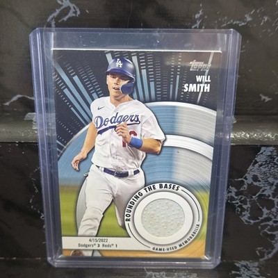 Topps 2024 Series 2 Will Smith RTB-WS Dodgers Rounding Bases Relic MEM