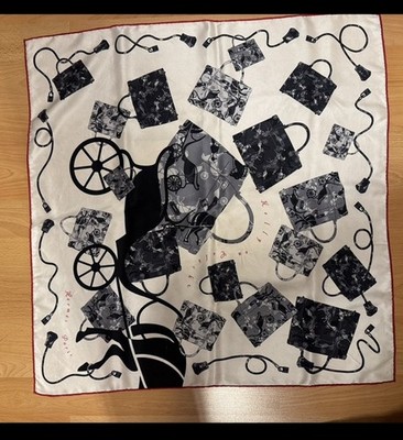 Hermès Carre 70 Seidenschal Seidentuch Silk Scarf Rare Design Authentic Used