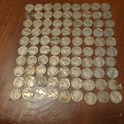 100 Old U.S. Coin Lot Indian Head Buffalo Nickels Most w Dates Estate Collection