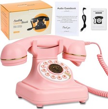 Retro Audio Guest Book Phone for Weddings - Capture Cherished Messages Forever