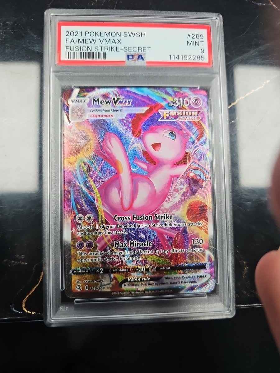 ポケモン - ミュウVMAX RR [269/264]【英語版】 Mew VMAX #269 Prices | Pokemon Fusion Strike | Pokemon Cards