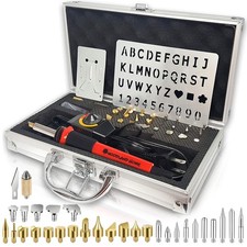 Wood Burning Kit. Pyrography Pen Fully Adjustable Temperature With safety Sta...