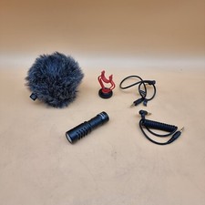 BY-MM1 Black On-Camera Shotgun Mic for iPhone Android DSLR Battery-Free Cardioid