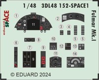 MW22 Eduard 3DL48152 Fulmar Mk.I Space 1/48 3D Decal For Trumpeter