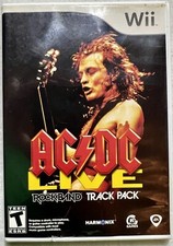 AC/DC Live: Rock Band Track Pack (Nintendo Wii, 2008), Tested, CIB w/ Free Ship!