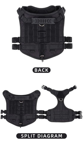 Adjustable leaseless dog with dog walking and training control send backpack - Picture 13 of 21