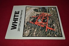 White Oliver Tractor 281 Offset Disk Harrow Dealer&#39;s Brochure PBPA