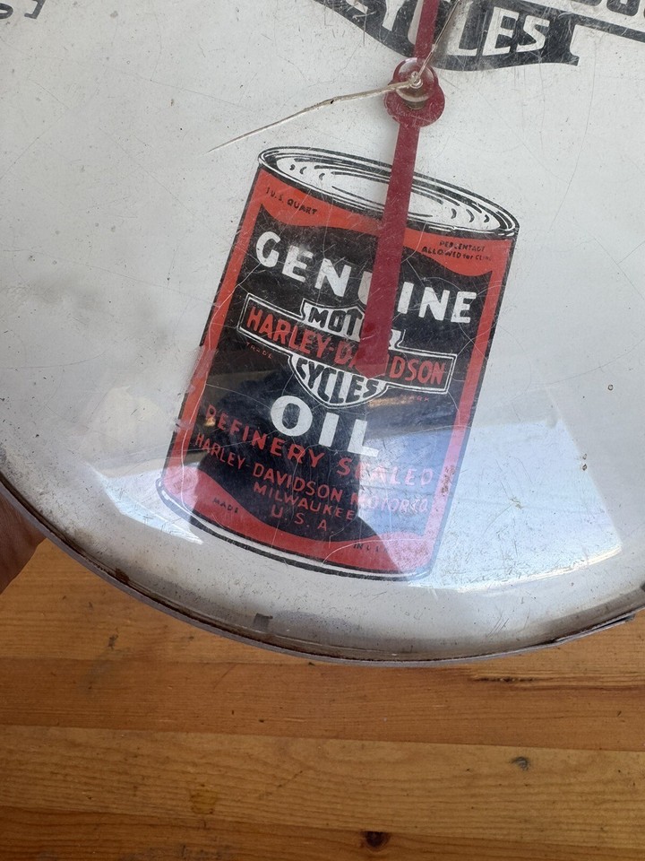 vintage Harley Davidson Outdoor thermometer USA made see pics eBay