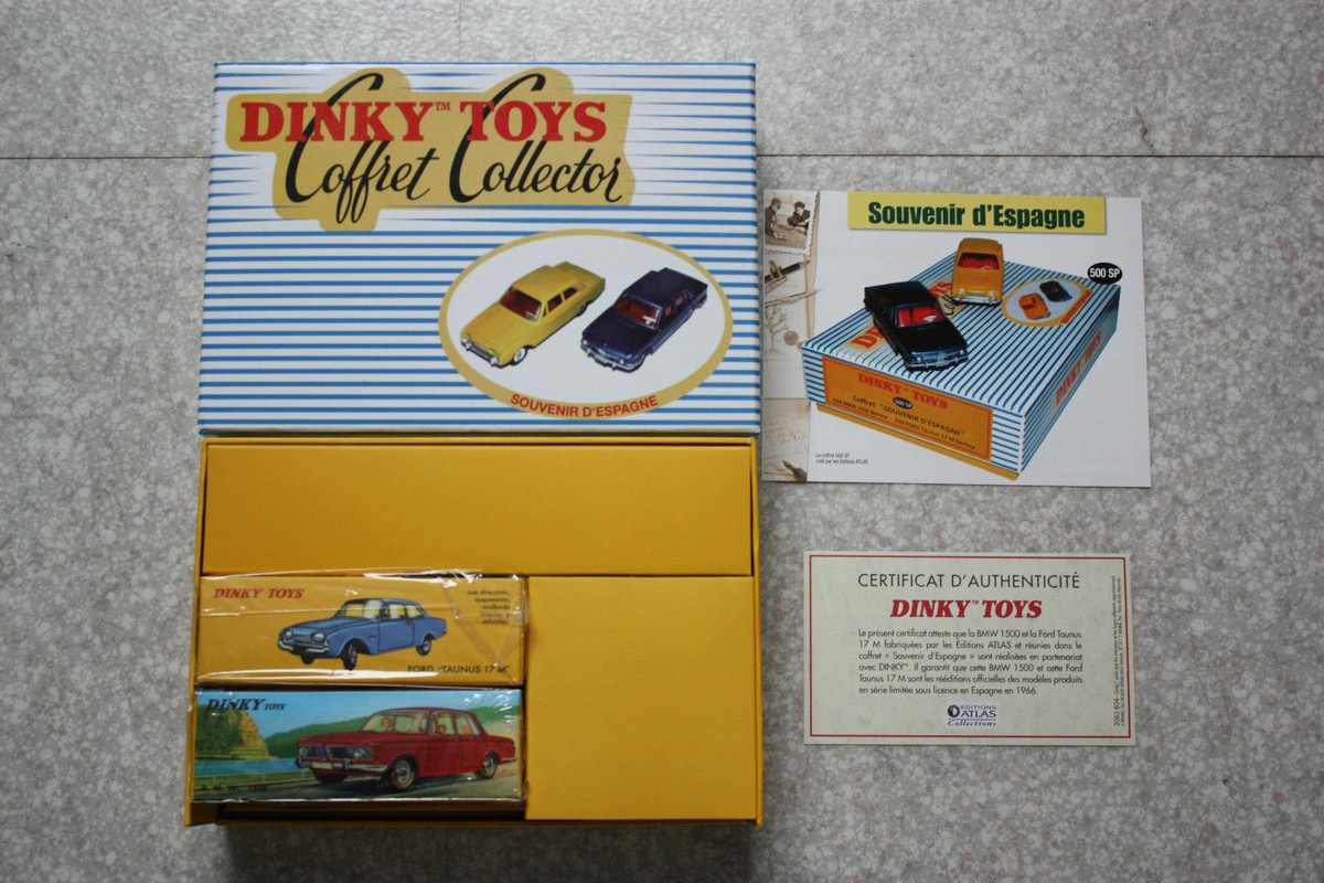 DINKY TOYS coffret Collector 500S voitures de sport 1:43